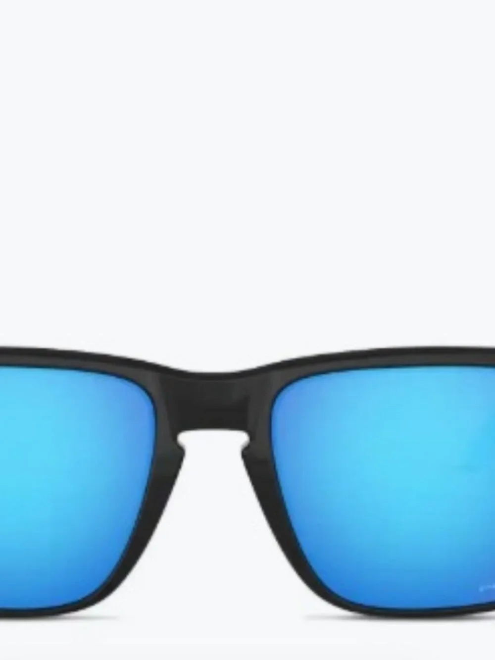 Oakley Holbrook Sunglasses Polished Black/Prizm Sapphire, New